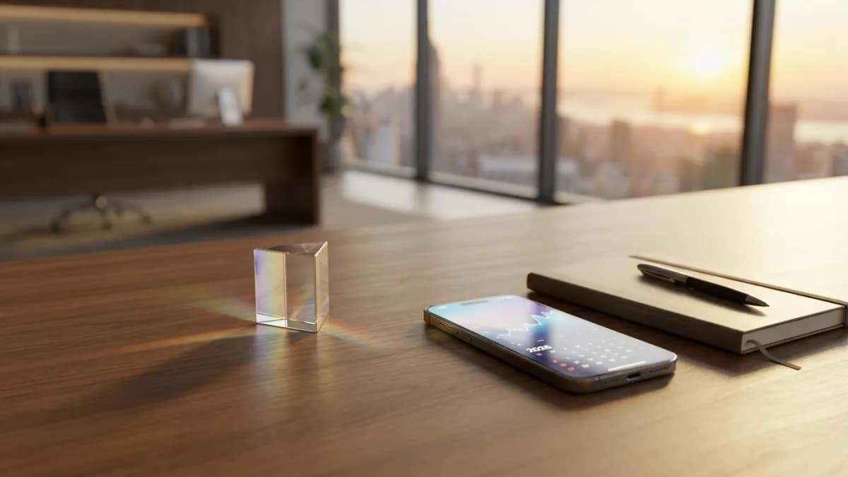 Femme souriante au téléphone comparant les tarifs de voyance en ligne pour 2026.